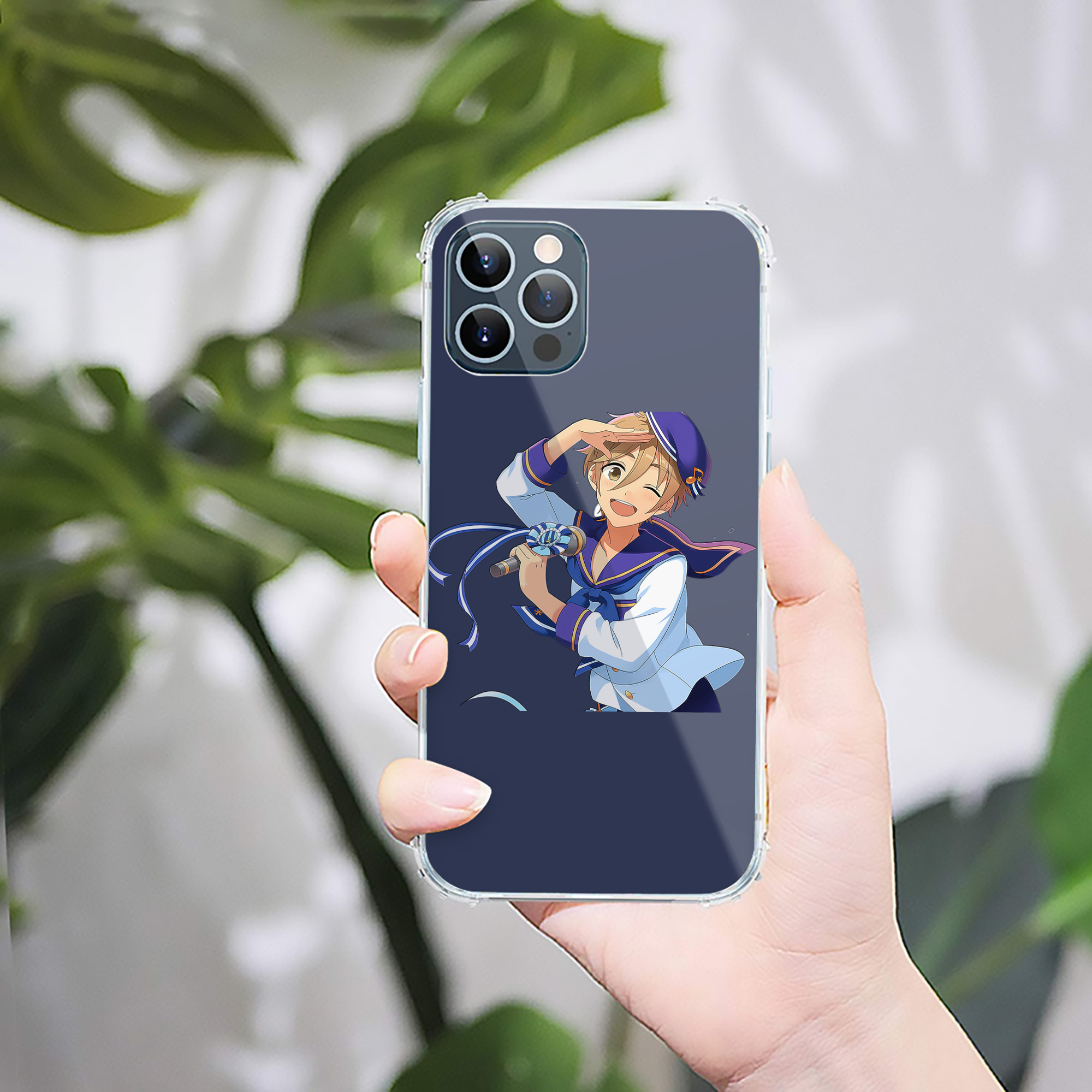 （画像用） あんさんぶるスターズ! Ensemble Stars 【iPhone 12シリーズ対応】透明スマホケース（クリアソフトケース）